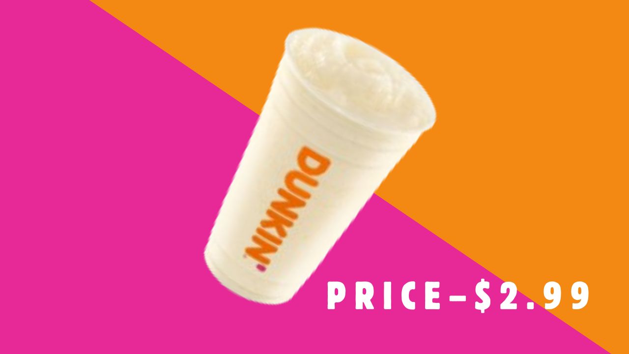 Dunkin Donuts Coolatta Prices