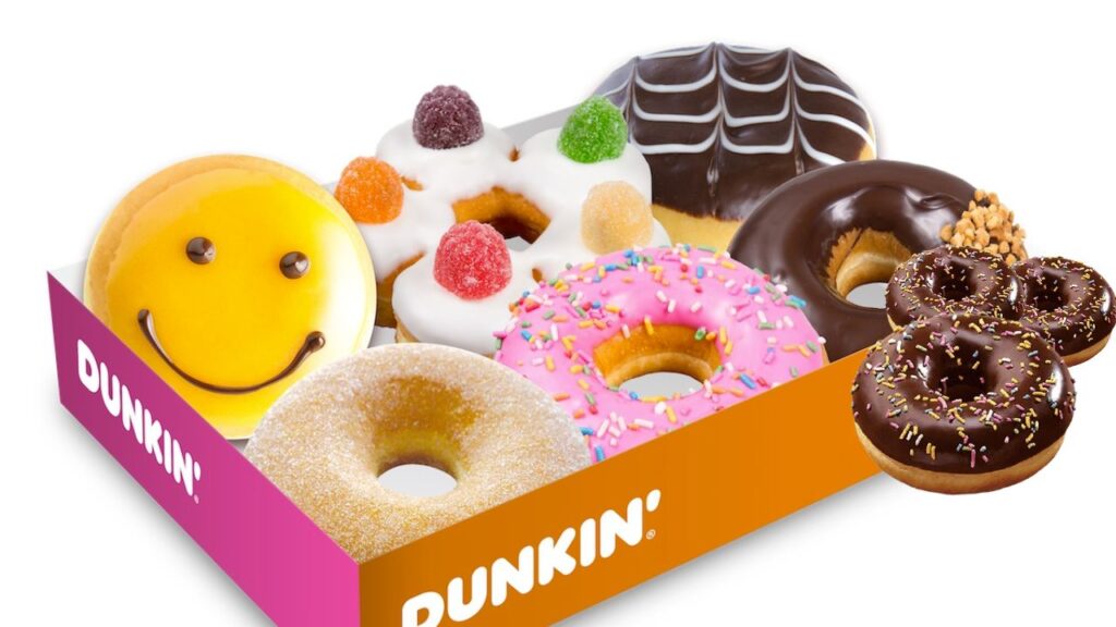 dunkin donuts donut menu with prices usa